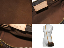 Load image into Gallery viewer, LouisVuitton ルイヴィトン ミニスピーディ 2WAYバッグ ミニボストンバッグ ショルダーバッグ ブラウン 美品 中古 53429