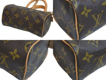 Load image into Gallery viewer, LouisVuitton ルイヴィトン ミニスピーディ 2WAYバッグ ミニボストンバッグ ショルダーバッグ ブラウン 美品 中古 53429