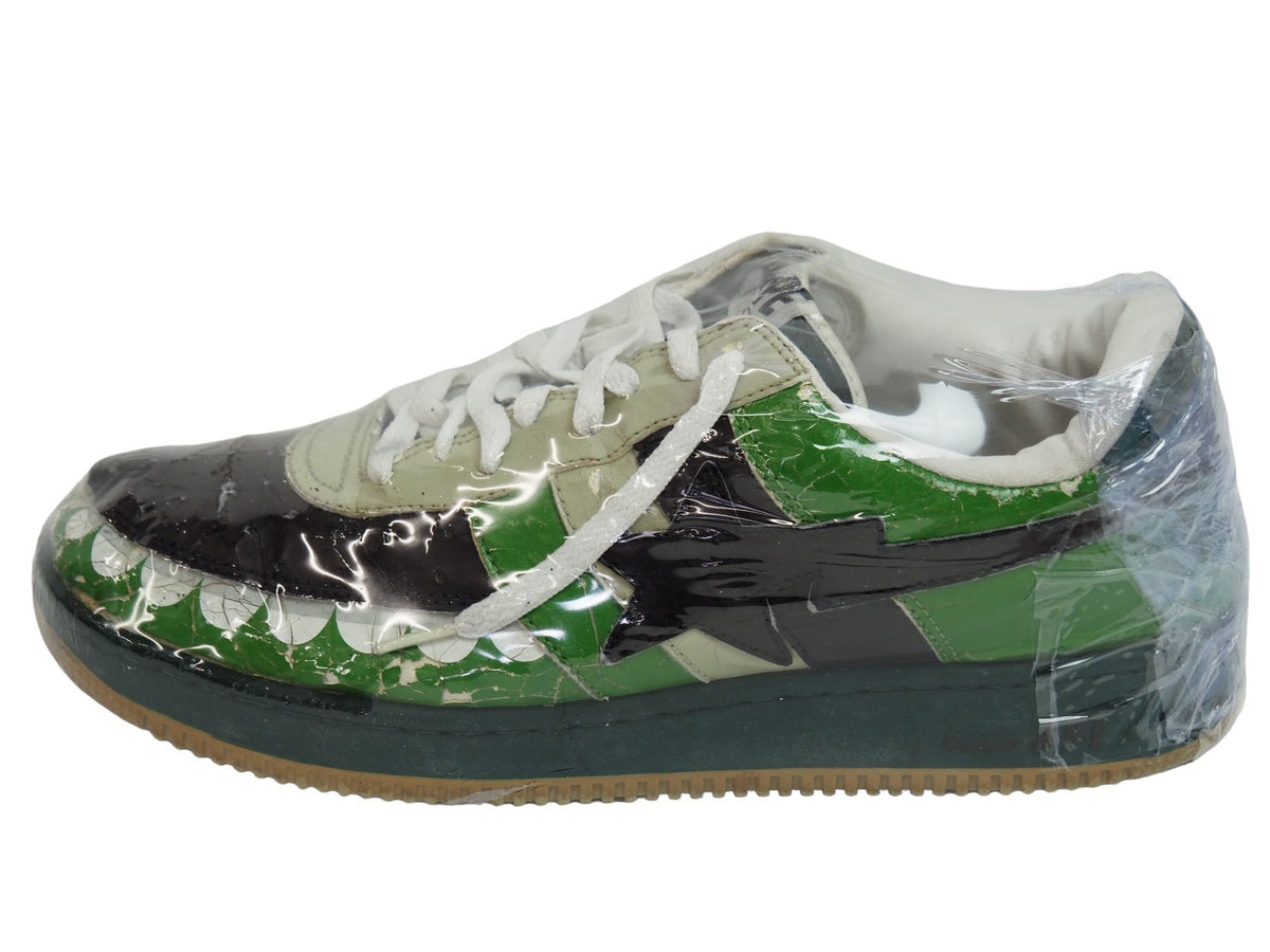 A BATHING APE × KAWS BAPE STA 29cm GREEN