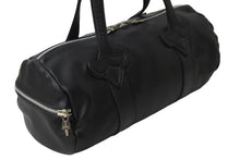 Load image into Gallery viewer, CHROME HEARTS クロムハーツ ボストンバッグ タイニーダッフル ダガージップ レザー ブラック シルバー金具 美品 中古 54375