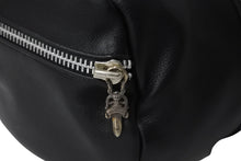Load image into Gallery viewer, CHROME HEARTS クロムハーツ ボストンバッグ タイニーダッフル ダガージップ レザー ブラック シルバー金具 美品 中古 54375