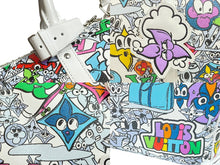 Load image into Gallery viewer, 新品同様 LOUIS VUITTON ルイヴィトン ボストンバッグ キーポルバンドリエール50 グラフィティ kidsuper M21863 中古 54532