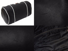 Load image into Gallery viewer, CHROME HEARTS DOMINO CRS PATCH DAFFLE BAG ドミノ クロスパッチ ダッフルバッグ ブラック 中古 55205