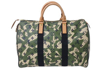 Load image into Gallery viewer, 新品同様 ルイ ヴィトン LOUIS VUITTON モノグラモ フラージュ スピーディ 35 バッグ カモフラ グリーン M95773 村上隆 中古 55532
