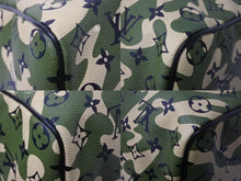Load image into Gallery viewer, 新品同様 ルイ ヴィトン LOUIS VUITTON モノグラモ フラージュ スピーディ 35 バッグ カモフラ グリーン M95773 村上隆 中古 55532
