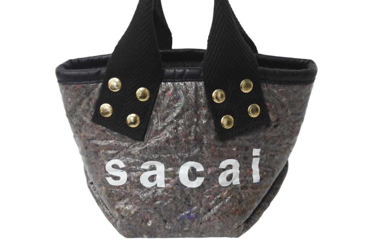 人気【sacai】サカイ コール トート バッグ スモール Sacai サカイ トートバッグ サウンドプルーフ トートバッグ