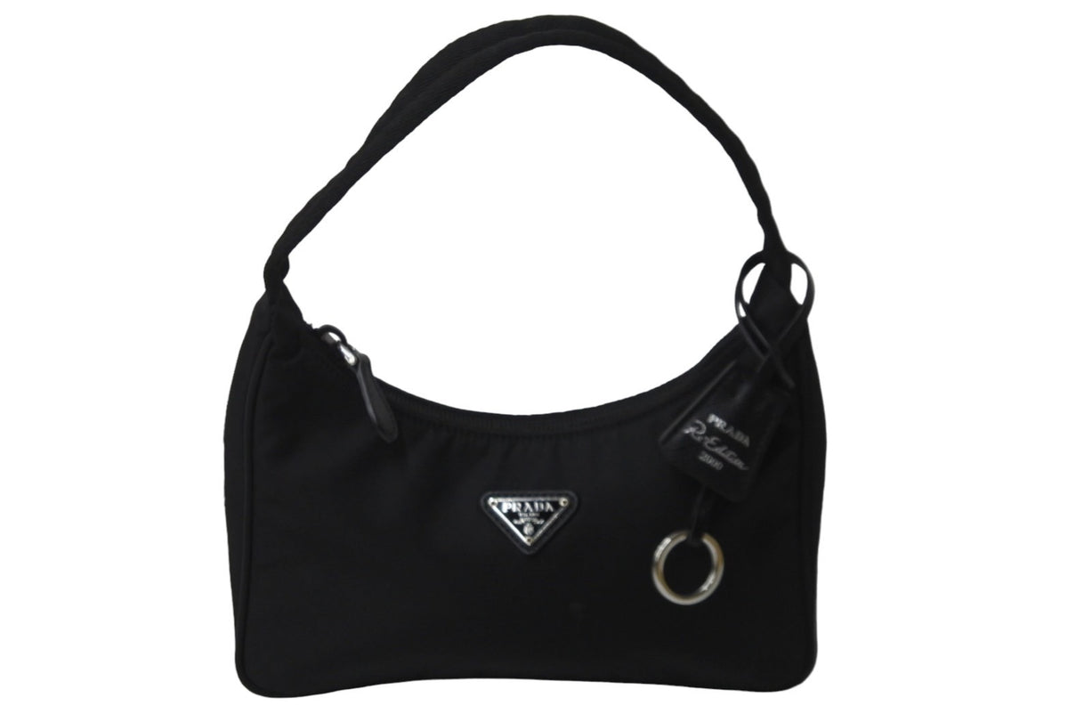 PRADA プラダ ハンドバッグ ミニバッグ 三角プレートロゴ