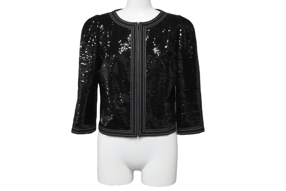 CHANEL シャネル ジャケット スパンコール P45044V26650