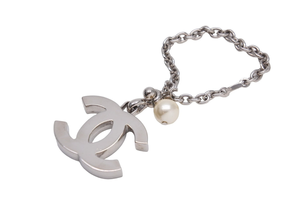 CHANEL シャネル フープピアス ココマーク フェイクパール