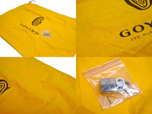 Load image into Gallery viewer, GOYARD ゴヤール ヘリンボーン柄 クロワジュール ボストンバッグ PVC レザー ブラック 鞄 旅行 シルバー金具 良品 中古 56677