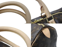 Load image into Gallery viewer, 新品同様 LOUIS VUITTON ルイヴィトン ボストンバッグ キーポル 55 モノグラム M41424 ブラウン ゴールド金具 中古 56783