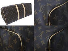 Load image into Gallery viewer, 新品同様 LOUIS VUITTON ルイヴィトン ボストンバッグ キーポル 55 モノグラム M41424 ブラウン ゴールド金具 中古 56783
