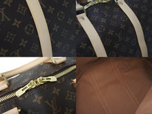 Load image into Gallery viewer, 新品同様 LOUIS VUITTON ルイヴィトン ボストンバッグ キーポル 55 モノグラム M41424 ブラウン ゴールド金具 中古 56783
