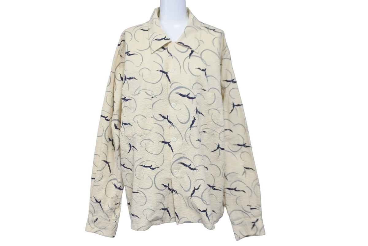 Butcher Products プリントフランネルシャツ 16 送料無料 即決 BUTCHER PRODUCTS PRINT FLANNEL SHIRT