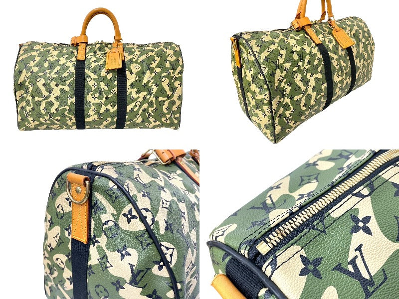 LOUIS VUITTON ルイヴィトン ×村上隆 キーポルバンドリエール55