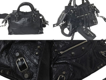 Load image into Gallery viewer, 極美品 BALENCIAGA バレンシアガ ショルダーバッグ NEO CAGOLE XS ネオカゴール XS 700940210B01000 シルバー金具 中古 58536