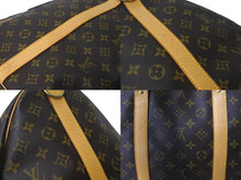 画像をギャラリービューアに読み込む, LOUIS VUITTON ルイヴィトン キーポルバンドリエール60 モノグラムキャンバス ボストンバッグ M41412 ゴールド金具 美品 中古 58856