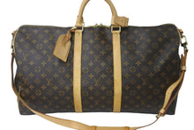 Load image into Gallery viewer, LOUIS VUITTON ルイヴィトン M41414 キーポルバンドリエール55 ブラウン モノグラム ゴールド金具 美品 中古 58923