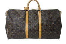 Load image into Gallery viewer, LOUIS VUITTON ルイヴィトン M41414 キーポルバンドリエール55 ブラウン モノグラム ゴールド金具 美品 中古 58923