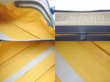 Load image into Gallery viewer, GOYARD ゴヤール ボストンバッグ クロワジュール 40 ヘリンボーン グレー PVC レザー シルバー金具 美品 中古 59209