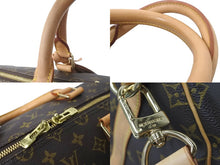 画像をギャラリービューアに読み込む, LOUIS VUITTON ルイヴィトン モノグラム キーポルバンドリエール55 ボストンバッグ ブラウン M41414 旅行バッグ 良品 中古 59335