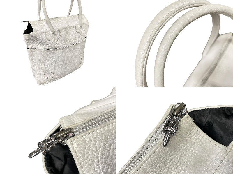 CHROME HEARTS クロムハーツ ジップ付きトートバッグ 4ポケット