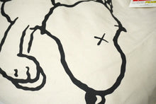 Load image into Gallery viewer, 新品未使用品 KAWS×UNIQLO カウズ×ユニクロ トートバッグ ピーナッツ 401707 シルバー金具 中古 60967