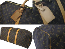 Load image into Gallery viewer, LOUIS VUITTON ルイ ヴィトン ボストンバッグ キーポル50 モノグラムキャンバス M41426 ブラウン 美品 中古 61006