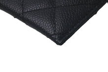 Load image into Gallery viewer, 極美品 CHANEL シャネル カードケース 22番台 ココマーク ブラック キャビアスキン ゴールド金具 中古 61125