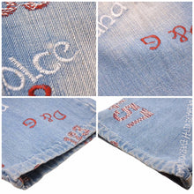 Load image into Gallery viewer, D&G ドルチェ&ガッバーナ ヴィンテージ デニム パンツ ジーンズ インディゴ 刺繍 イタリア製 レディース サイズ31 良好 38015
