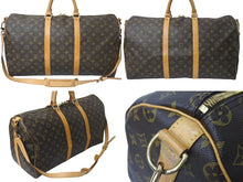 Load image into Gallery viewer, LOUIS VUITTON ルイヴィトン キーポルバンドリエール50 モノグラムキャンバス M41416 ボストンバッグ 美品 中古 4b001251
