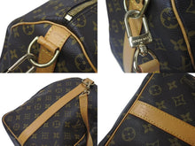 Load image into Gallery viewer, LOUIS VUITTON ルイヴィトン キーポルバンドリエール50 モノグラムキャンバス M41416 ボストンバッグ 美品 中古 4b001251