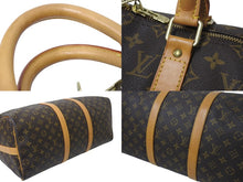 Load image into Gallery viewer, LOUIS VUITTON ルイヴィトン キーポルバンドリエール50 モノグラムキャンバス M41416 ボストンバッグ 美品 中古 4b001251