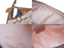 Load image into Gallery viewer, Christian Dior クリスチャンディオール トロッター ロマンティック ハンドバッグ チャームハート ベージュ ピンク 美品 中古 4b000255