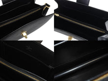 Load image into Gallery viewer, LOUIS VUITTON ルイヴィトン サックソウ ショルダーバッグ M80161 ブラック エピレザー マッドブラック金具 美品 中古 4b003417