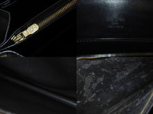 Load image into Gallery viewer, LOUIS VUITTON ルイヴィトン サックソウ ショルダーバッグ M80161 ブラック エピレザー マッドブラック金具 美品 中古 4b003417