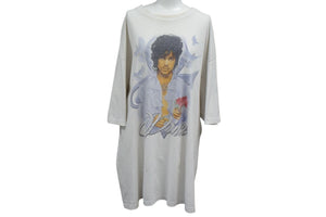 VINTAGE ヴィンテージ PRINCE プリンスフォト半袖Tシャツ ビートにこだわって コットン ホワイト サイズ3XL 良品 中古 4b000369 