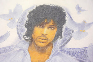 VINTAGE ヴィンテージ PRINCE プリンスフォト半袖Tシャツ ビートにこだわって コットン ホワイト サイズ3XL 良品 中古 4b000369 