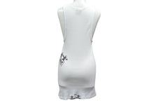 画像をギャラリービューアに読み込む, CHROME HEARTS クロムハーツ OLD FOTI SIDE Logo TANK TOP サイドタンクトップ ヴァーティカルプリント ホワイト L 美品ロゴ 中古 4b000405 