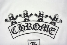 画像をギャラリービューアに読み込む, CHROME HEARTS クロムハーツ OLD FOTI SIDE Logo TANK TOP サイドタンクトップ ヴァーティカルプリント ホワイト L 美品ロゴ 中古 4b000405 