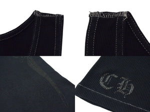 CHROME HEARTS クロムハーツ FOTI MAHALIA フォティ マハリア バックプリント タンクトップ レッド ブラック サイズM 美品 中古 4b000411 