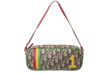 Load image into Gallery viewer, 極美品 Christian Dior クリスチャンディオール トロッター ワンショルダーバッグ ハンドバッグ 05-MA-0054 ラスタカラー 中古 4b000453