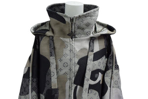 極美品 LOUIS VUITTON ルイヴィトン × KID SUPER キッドスーパー モノグラム パッチワーク ロングコート RM232 AQH HPK65E 中古 4b000058