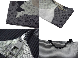 極美品 LOUIS VUITTON ルイヴィトン × KID SUPER キッドスーパー モノグラム パッチワーク ロングコート RM232 AQH HPK65E 中古 4b000058