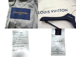 極美品 LOUIS VUITTON ルイヴィトン × KID SUPER キッドスーパー モノグラム パッチワーク ロングコート RM232 AQH HPK65E 中古 4b000058