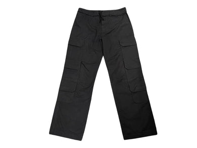 LOUIS VUITTON ルイヴィトン Virgil Abloh ヴァージルアブロー 20SS マルチポケット カーゴパンツ ブラック サイズ42 美品 中古 4b000624