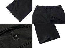 画像をギャラリービューアに読み込む, LOUIS VUITTON ルイヴィトン Virgil Abloh ヴァージルアブロー 20SS マルチポケット カーゴパンツ ブラック サイズ42 美品 中古 4b000624