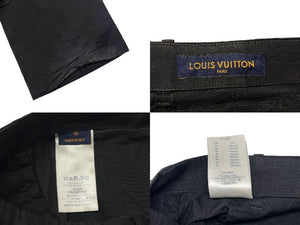 LOUIS VUITTON ルイヴィトン Virgil Abloh ヴァージルアブロー 20SS マルチポケット カーゴパンツ ブラック サイズ42 美品 中古 4b000624