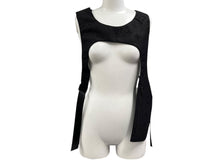 画像をギャラリービューアに読み込む, 極美品 LOUIS VUITTON アシンメトリーベスト モノグラム RM192F OSN HHF G2W ブラック サイズL 中古 4b000641