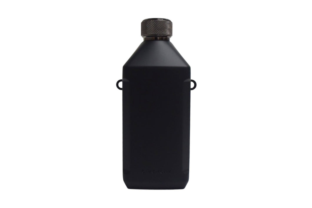 新品未使用 GIVENCHY ジバンシィ WATER BOTTLE STRAP モダン ウォーターボトル メタル レザー ブラック 中古 4b000652